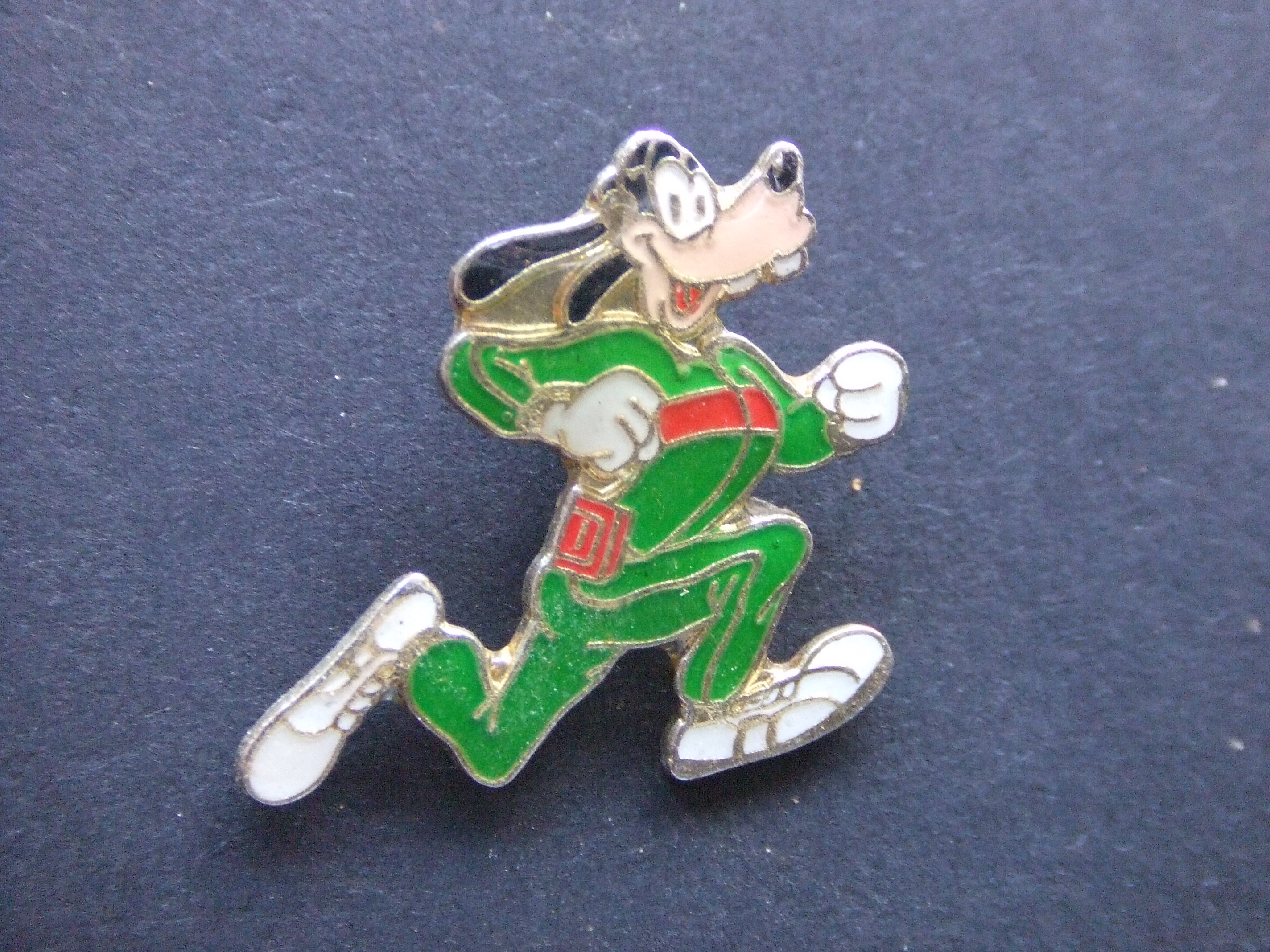 Goofy aan het trainen